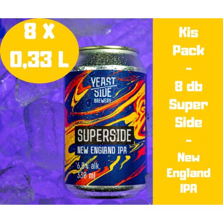 Kis Pack - 8 db Superside - New England IPA- 6%